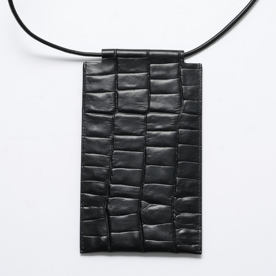 マルジェラ　黒 レザー ショルダーバッグ　メンズ Maison Margiela（メゾンマルジェラ） フォンケース SA2VZ0001 P5490