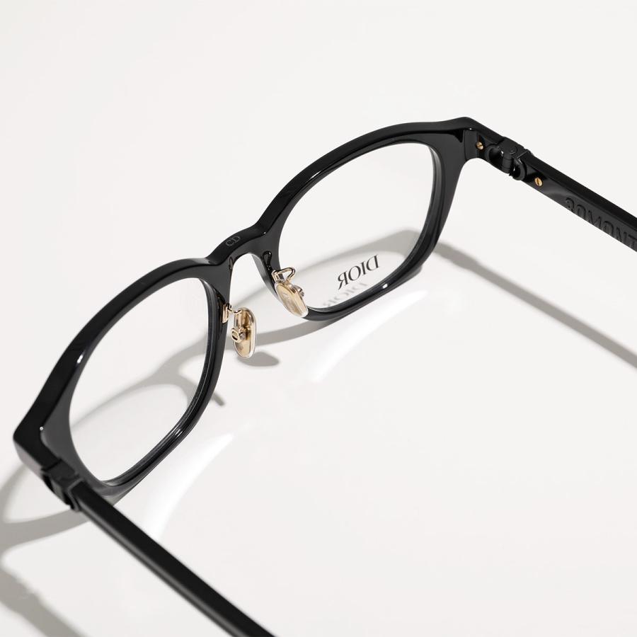 Dior ディオール メガネ 30MONTAIGNE MINIO モンテーニュ ミニ CD50045F メンズ ウェリントン型 めがね 伊達メガネ ダテ 眼鏡 アイウェア 005｜s-musee｜09