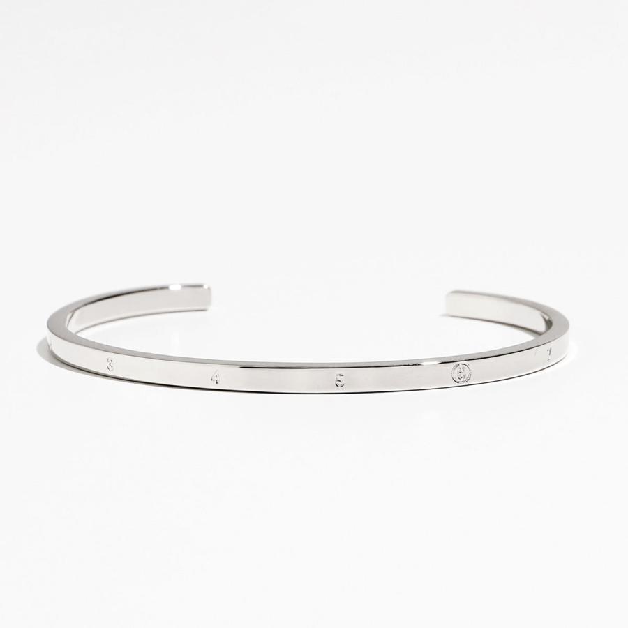 値下げ中【MM6】バングル　SM7UY0054 シルバー　02 MM6 エムエムシックス メゾンマルジェラ バングル SM7UY0054 SV0310