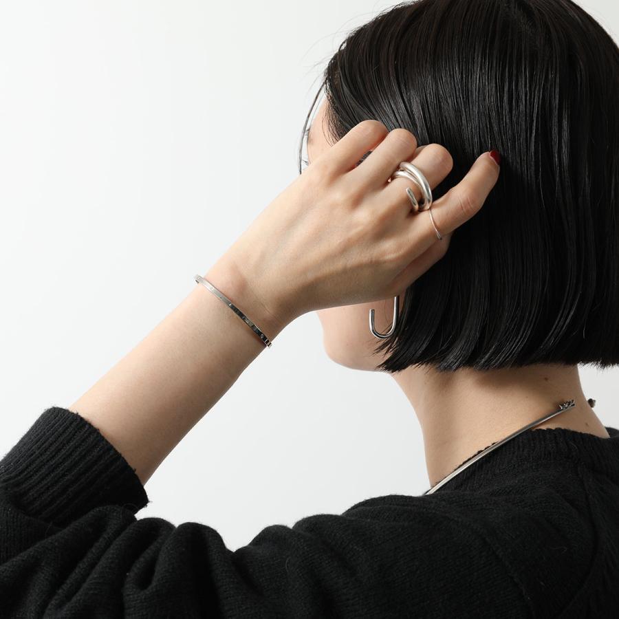 値下げ中【MM6】バングル　SM7UY0054 シルバー　02 値下げ中【MM6】バングル SM7UY0054 シルバー 02 【公式通販】