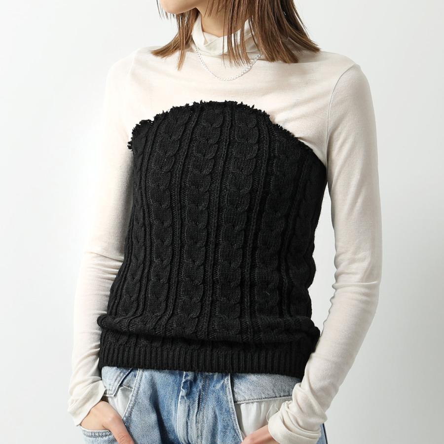 Maison Margiela ビスチェ MM6 エムエムシックス メゾンマルジェラ ニット S62TP0038 S18385