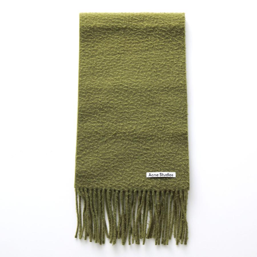 お値下げ中　acne studios マフラー ACNE STUDIOS(アクネストゥディオズ) マフラー ネイビー｜【公式