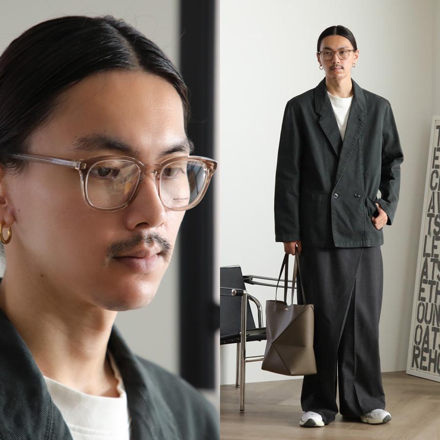 SAINT LAURENT サンローラン メガネ SL 459 メンズ ウェリントン型