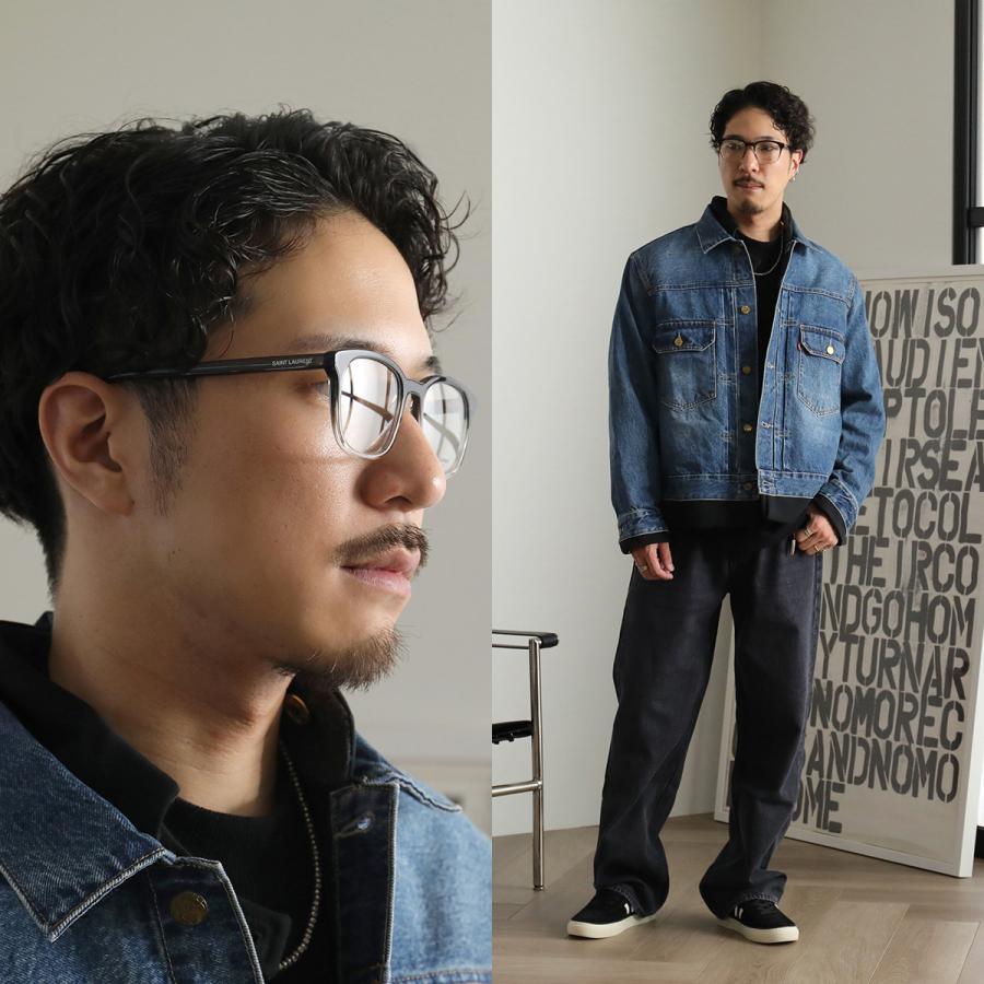 SAINT LAURENT サンローラン メガネ SL 459 メンズ ウェリントン型