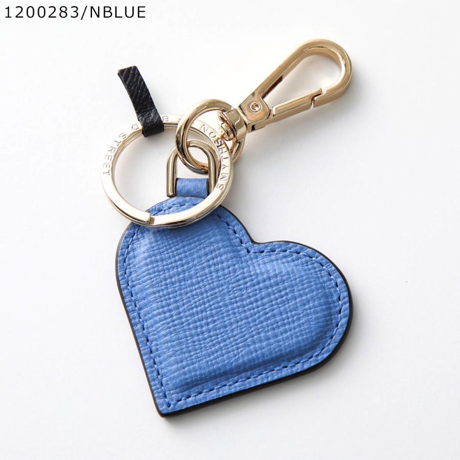Smythson（スマイソン） キーリング PANAMA PMA HEART KEYRING