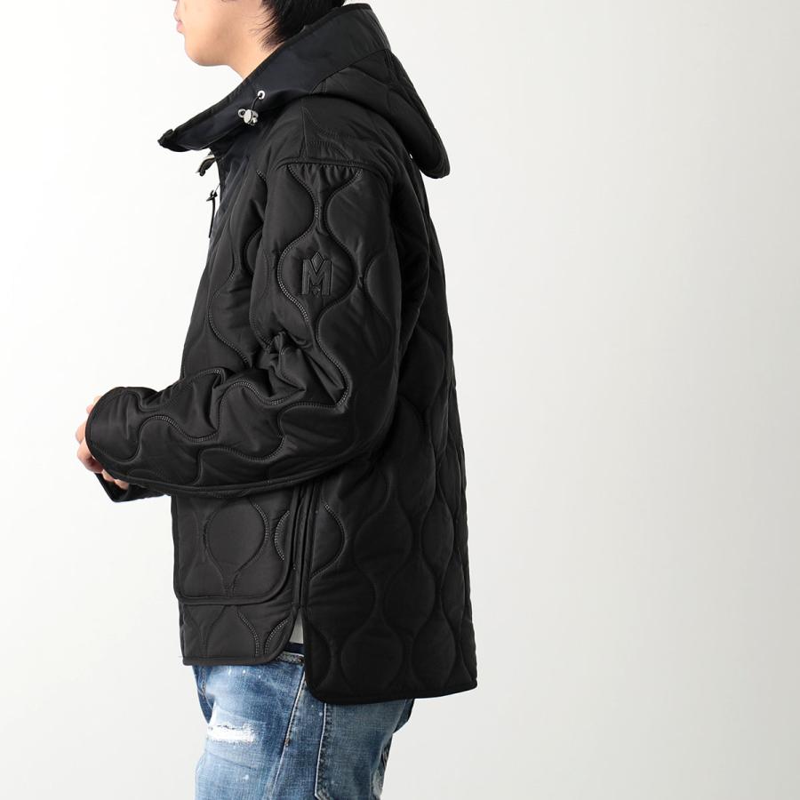 美品MACKAGE GERRY BLACK キルティングブルゾン 撥水 Mackage マッカージュ 中綿ジャケット GERRY メンズ キルティング