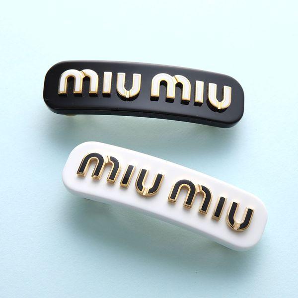 miu miu（ミュウミュウ） バレッタ 5IF071 2F72 レディース ヘア