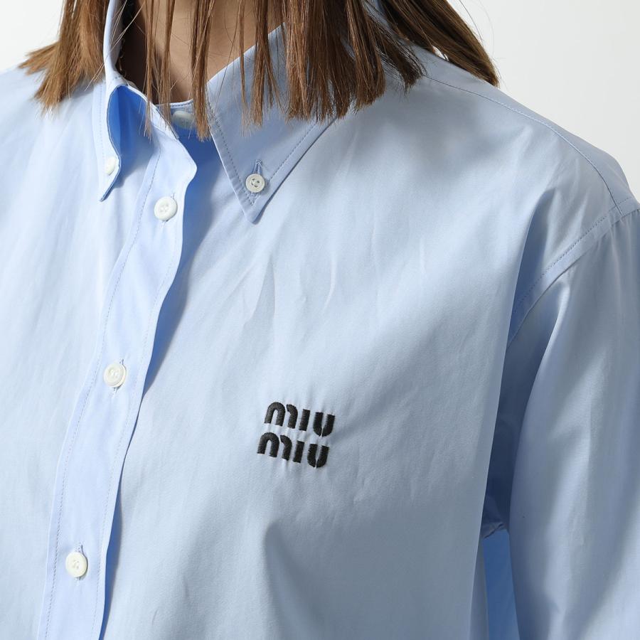 miu MIUMIU ミュウミュウ シャツ MK1793 10RG レディース 長袖 miu MIUMIU ミュウミュウ シャツ MK1793 10RG レディース 長袖