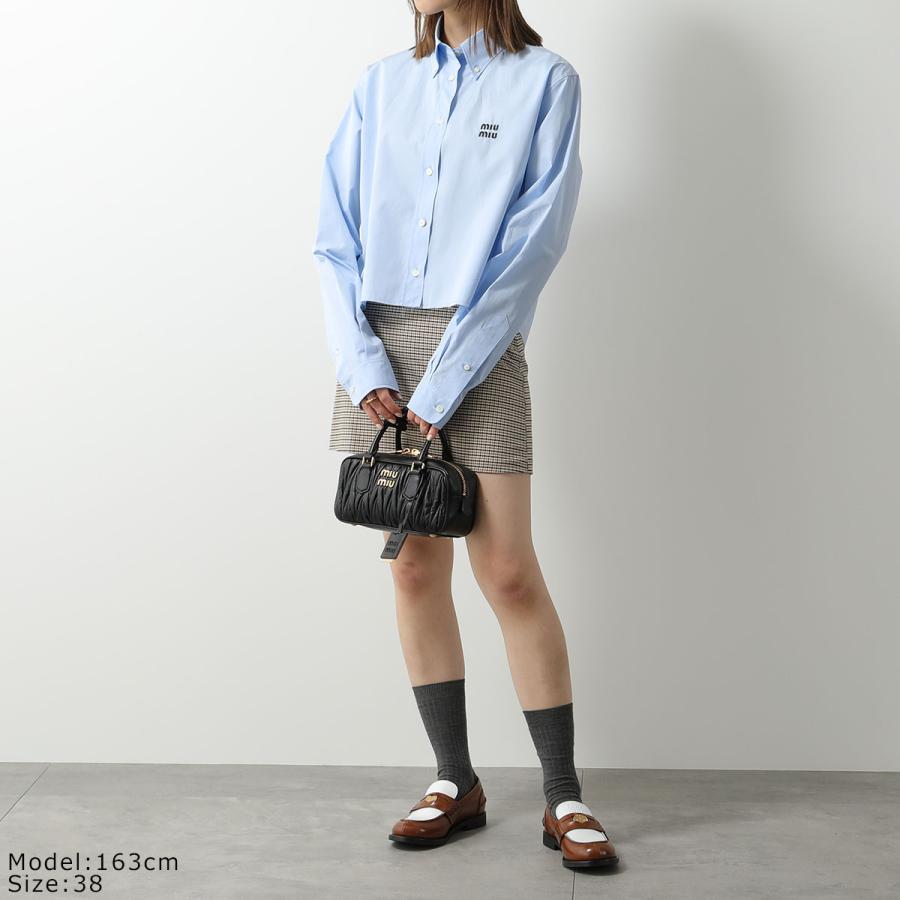 miu MIUMIU ミュウミュウ シャツ MK1793 10RG レディース 長袖 miu MIUMIU ミュウミュウ シャツ MK1793 10RG レディース 長袖