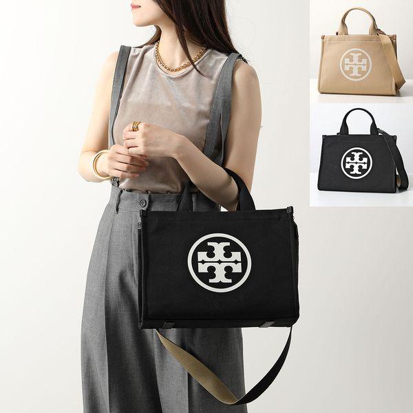 TORY BURCH（トリーバーチ） トートバッグ ELLA CANVAS SMALL TOTE