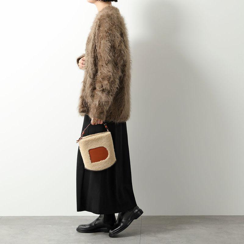 DELVAUX（デルヴォー） ハンドバッグ Pin Mini Bucket teddy ピン ミニ