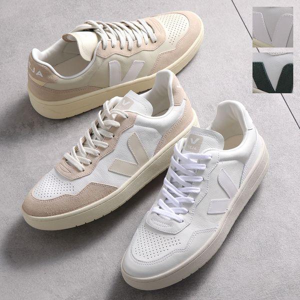 VEJA（ヴェジャ） スニーカー V-90 LEATHER メンズ ローカット レザー
