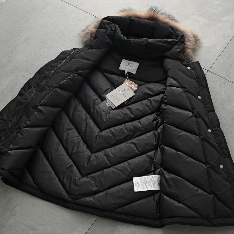 WOOLRICH KIDS ウールリッチ キッズ ダウンジャケット LUXURY ARCTIC RACCOON PARKA CFWKOU0413FR UT3128 レディース ガールズ 100/BLACK｜s-musee｜10