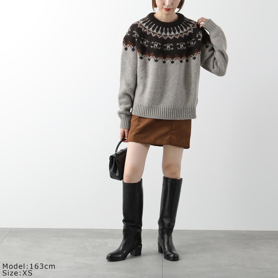 CELINE セリーヌ セーター 2AD6W874P.08GR レディース ウール CELINE セリーヌ セーター 2AD6W874P.08GR レディース ウール
