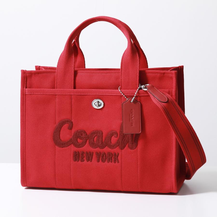 COACH コーチ ハンドバッグ CARGO TOTE カーゴ トート CP158 レディース ショルダーバッグ ロゴ刺繍 クロスボディ 鞄 カラー6色｜s-musee｜18