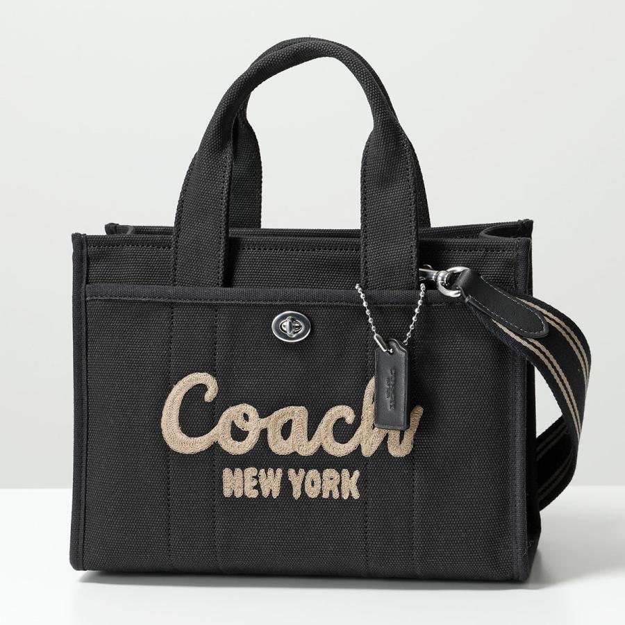 新品 COACH ショルダーバッグCARGO TOTE 26 黑-2