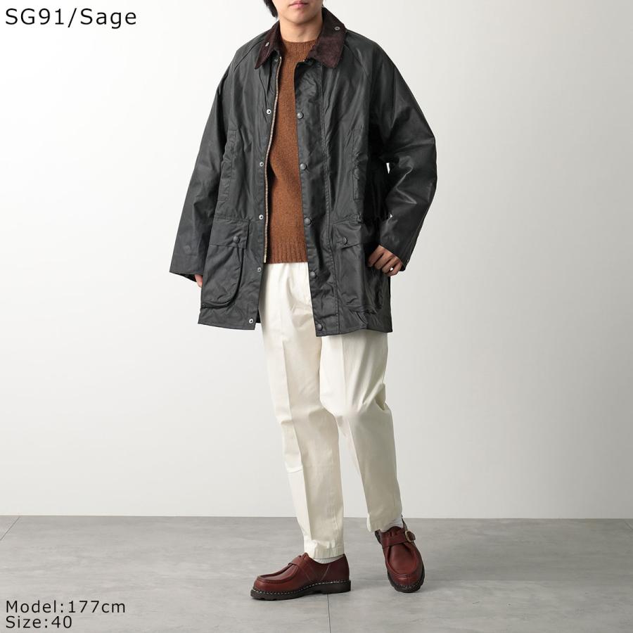 Barbour バブアー ワックスジャケット OS Beaufort ビューフォート MWX2138 メンズ オイルドコットン ワックス加工 ステンカラー コート カラー3色｜s-musee｜11