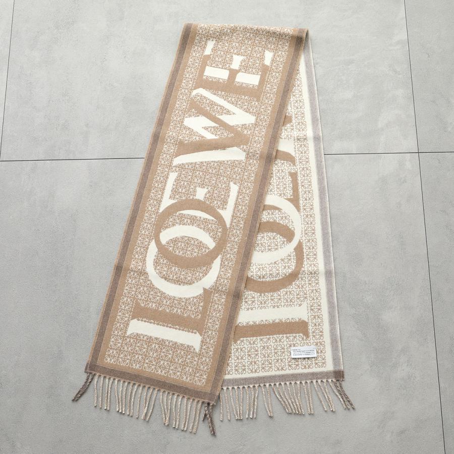 LOEWE（ロエベ） マフラー F606257X51 レディース スカーフ ロゴ ラブ