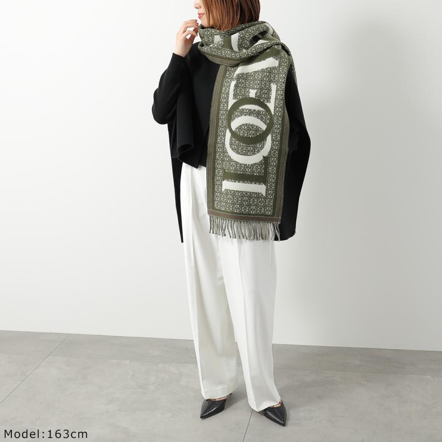 LOEWE（ロエベ） マフラー F606257X51 レディース スカーフ ロゴ ラブ