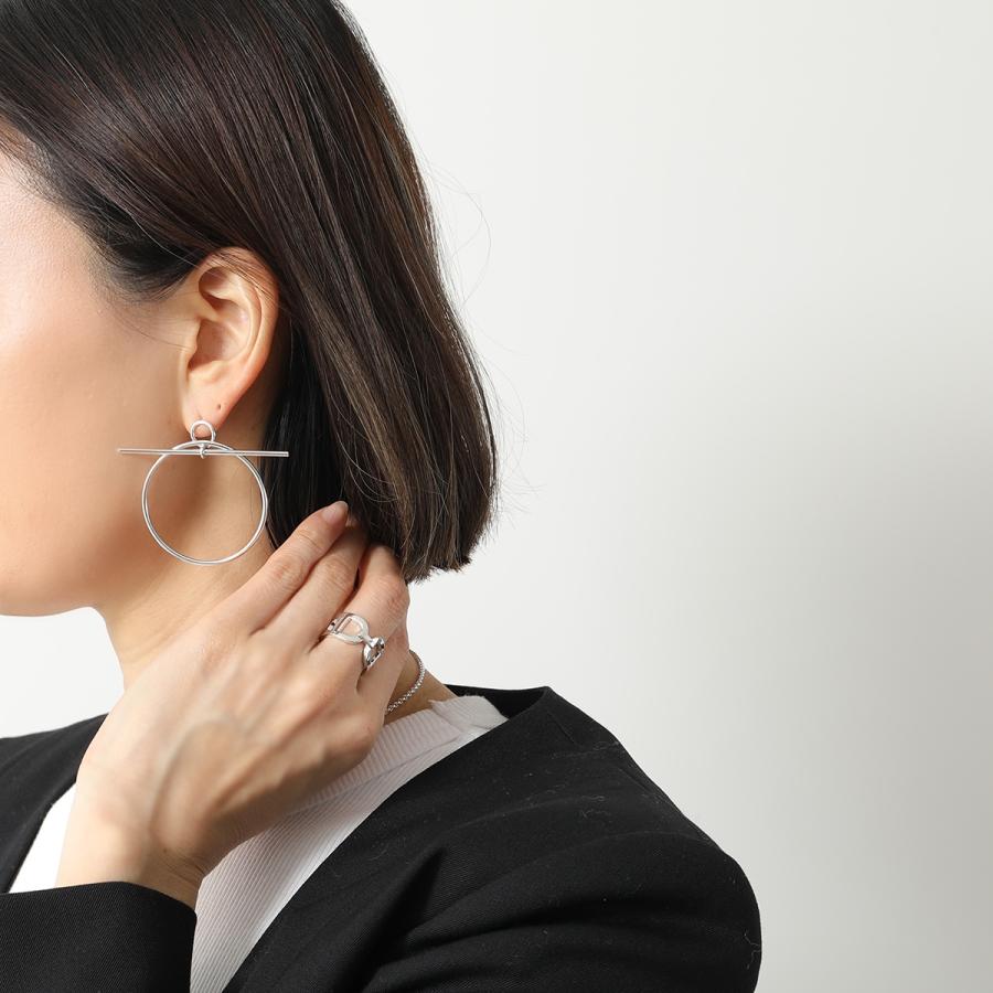 HERMES エルメス ピアス LOOP MM ループ Boucles d'oreilles HERMES エルメス ピアス LOOP MM ループ Boucles d'oreilles