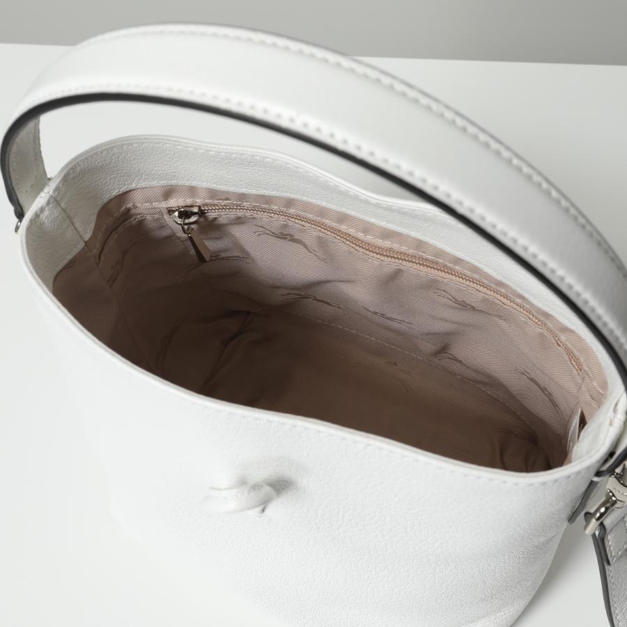 ロンシャン LONGCHAMP バッグ ショルダーバッグ クロコ型押し トグルボタン カバン レディース ホワイト LONGCHAMP - LONGCHAMP ロゾ クロコ型押し 2WAY ハンド バッグの通販