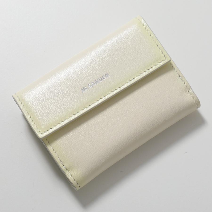 新年特販 【訳あり】JIL SANDER ジルサンダー 三つ折り財布 BABY WALLET ベビーウォレット J07UI0009 P5073 レディース レザー ミニ財布 ロゴ 106