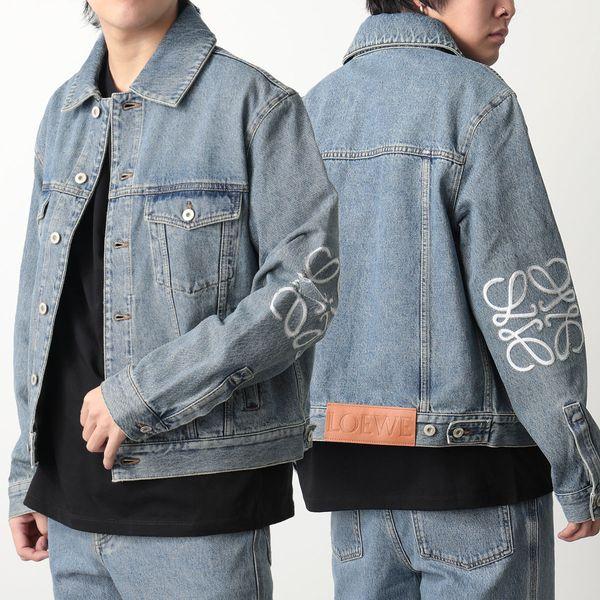 LOEWE（ロエベ） デニムジャケット ANAGRAM アナグラム H526Y50W07