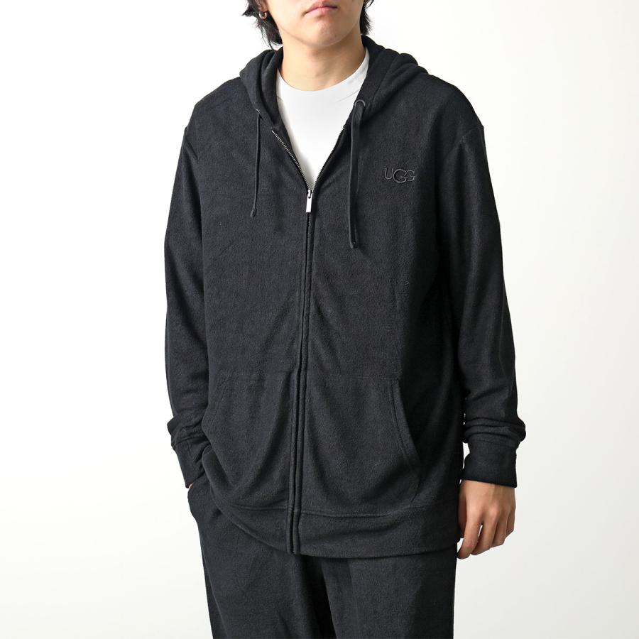 UGG（アグ） パーカー 1136936 メンズ ジップアップ ロゴ刺繍 パイル