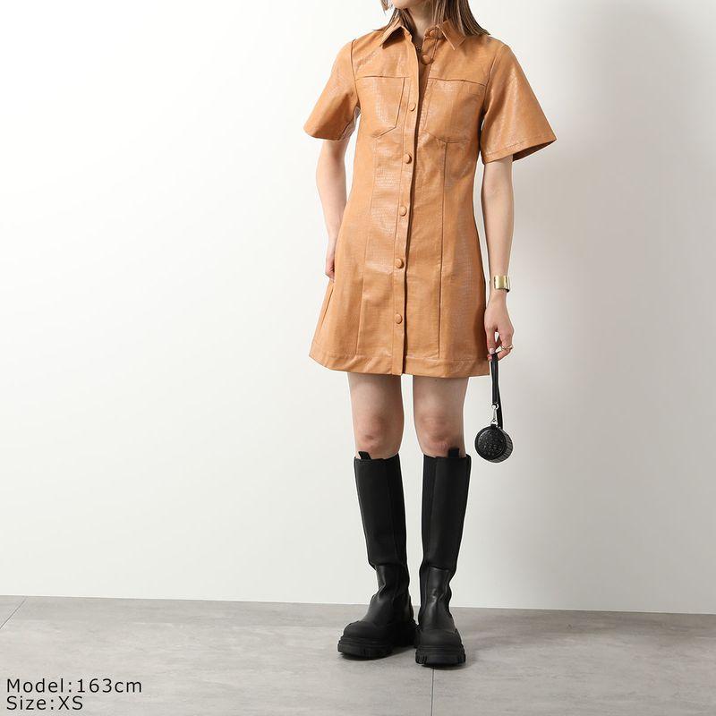 GHOSPELL（ゴスペル） ワンピース Alexa PU Mini Dress レディース
