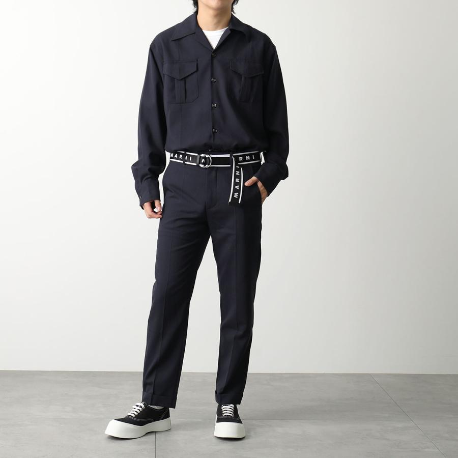 MARNI（マルニ） シャツ CUMU0085A0 S45455 メンズ 長袖 ウール 胸
