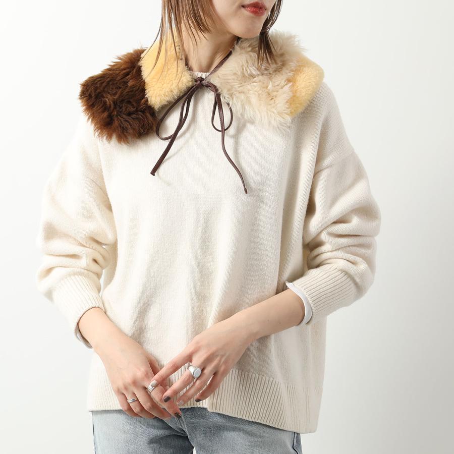 MARNI（マルニ） 付け襟 ACMC0025Q0 LM044 レディース ファー ウール