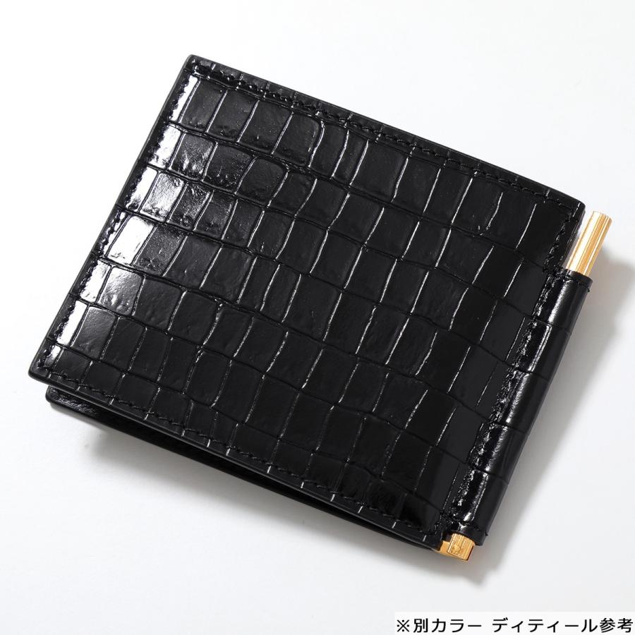 TOM FORD（トムフォード） 二つ折り財布 Y0231 LCL239 メンズ クロコ型