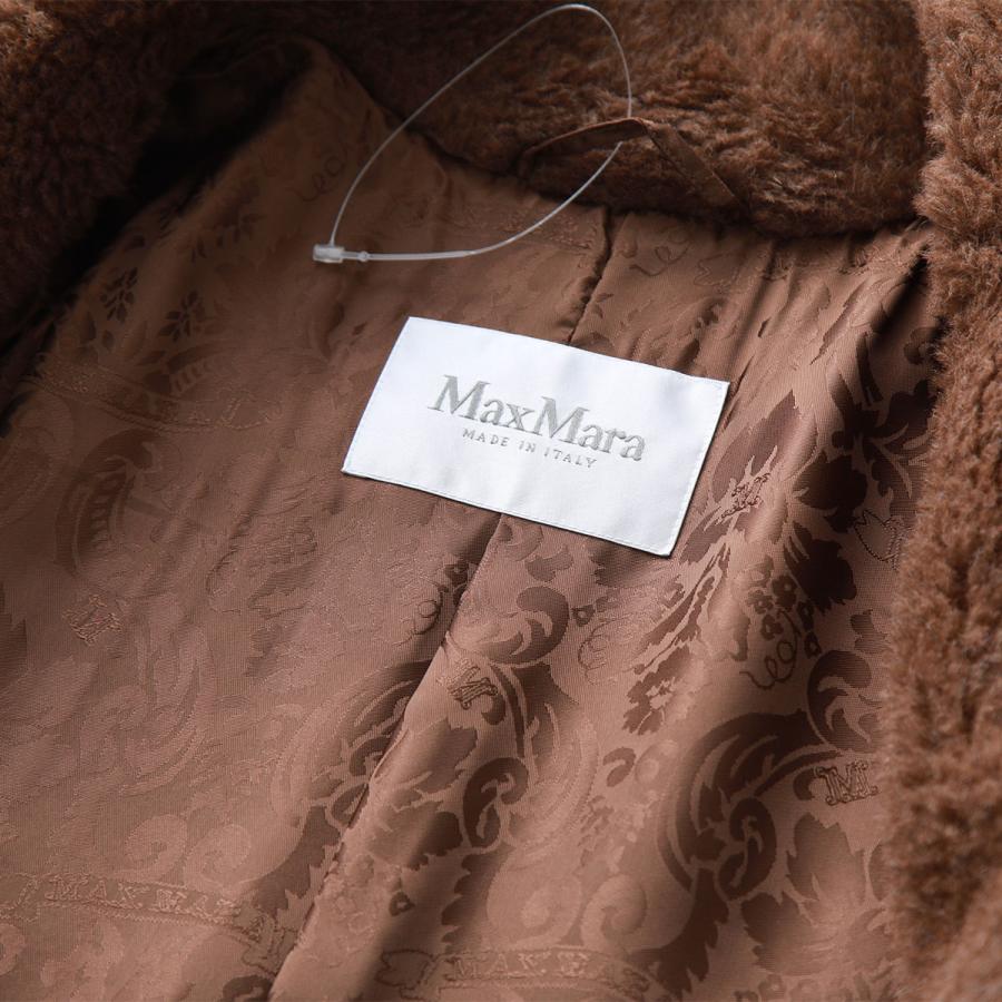 【訳あり】MAX MARA マックスマーラ テディベア オーバーサイズ コート TEDDY テディ NUEVO レディース アルパカ カシミヤ シルク ファーコート 003｜s-musee｜08