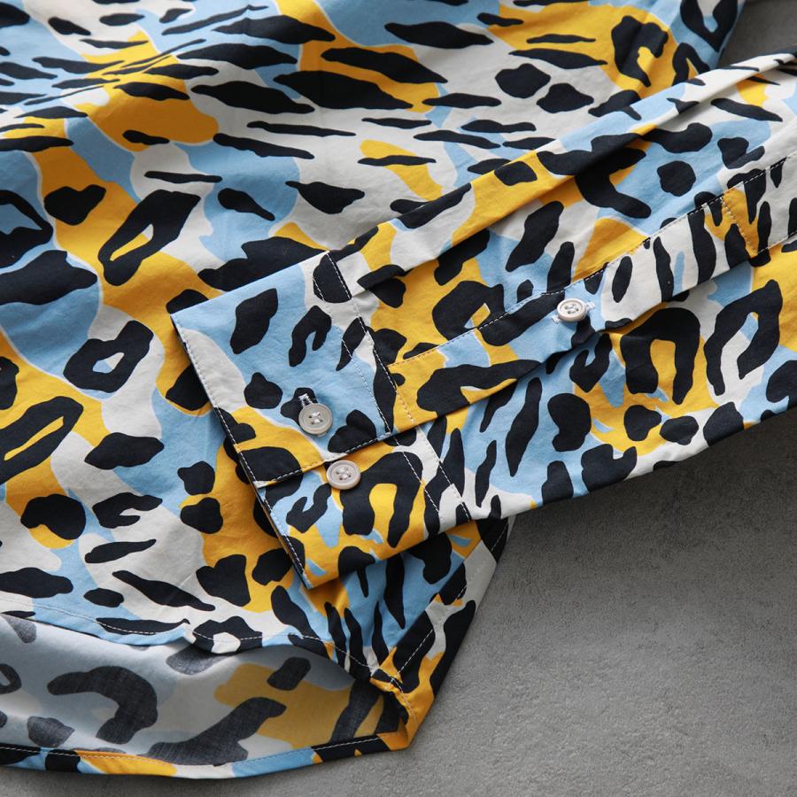 MARNI（マルニ） シャツ CUMU0098A0 S52281 メンズ 長袖 レオパード 