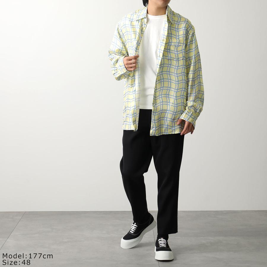 MARNI（マルニ） シャツ CUMU0001A0 S52286 メンズ シルク 長袖 胸