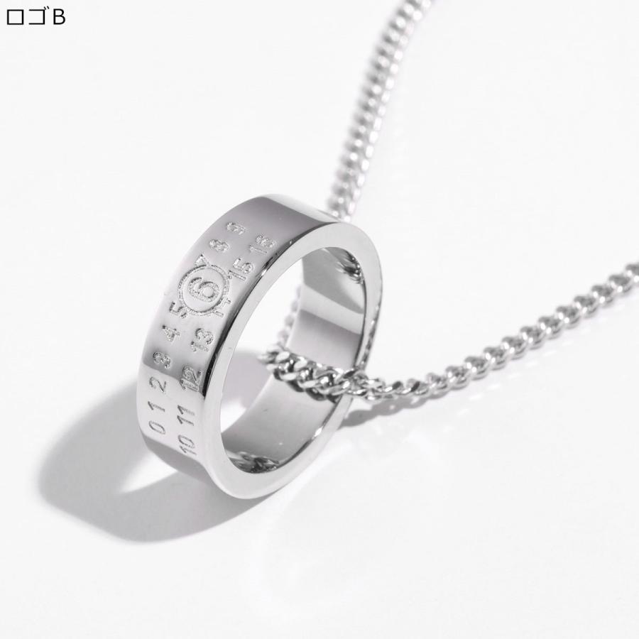 ＊＊＊＊ 　Maison Margiela リング型ペンダントネックレス ロゴリングネックレス｜Maison Margiela