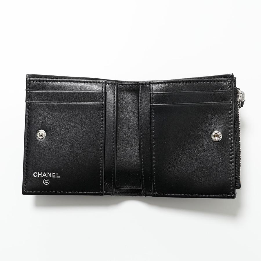 CHANEL シャネル 二つ折り財布 AP3722 B14928 レディース MATELASSE