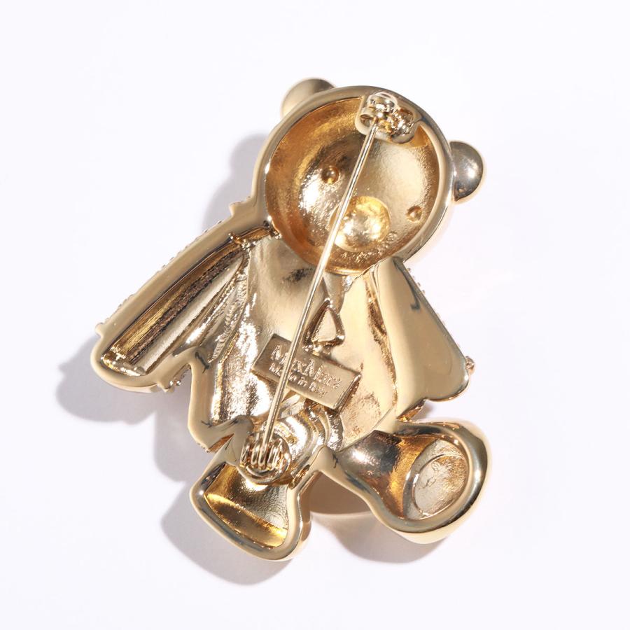 Max Mara MAX MARA マックスマーラ ブローチ TEDDYBROOCH SHINY テディ