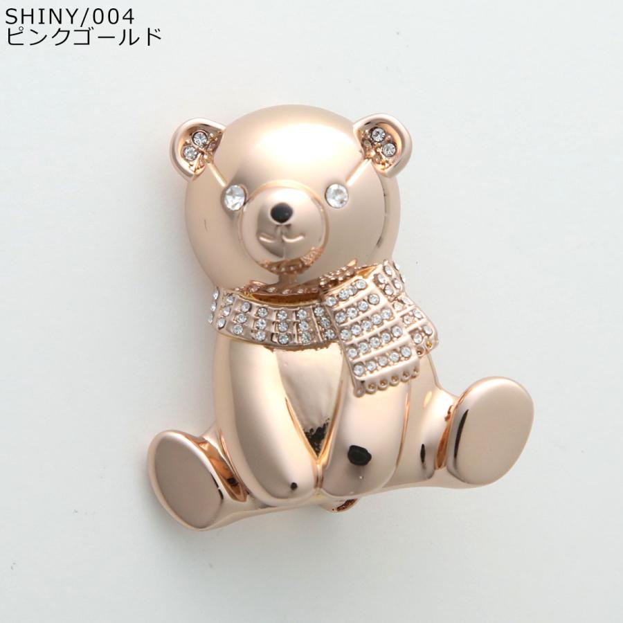 りさ 【入手困難品】MaxMara TEDDYBROOCH テディブローチ Max Mara（マックスマーラ） ブローチ TEDDYBROOCH SHINY テディ