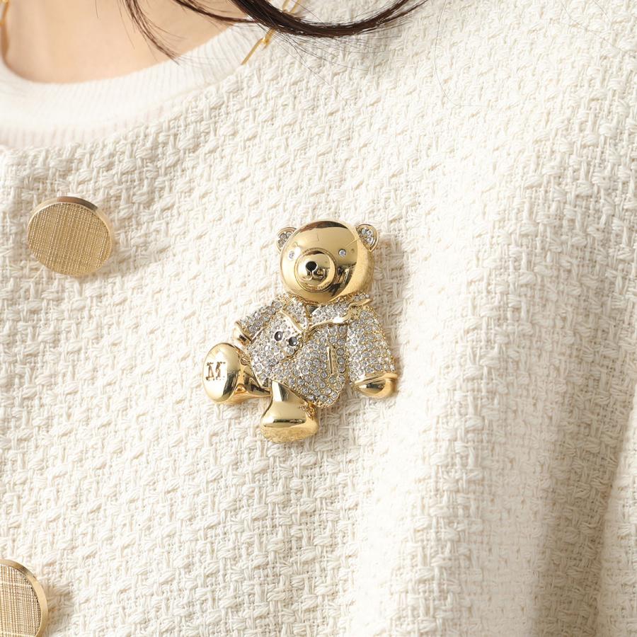 MAX MARA マックスマーラ ブローチ TEDDYBROOCH メタル テディ ブローチ レディース クリスタル クマ 熊 カラー2色｜s-musee｜12