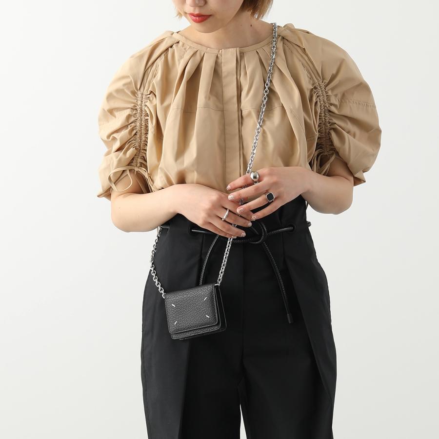 MAISON MARGIELA マルジェラ チェーンウォレット SA3UI0009 P4455 メンズ レザー ミニ財布 コインケース カラー2色 SA3UI0009P4455T8013の画像