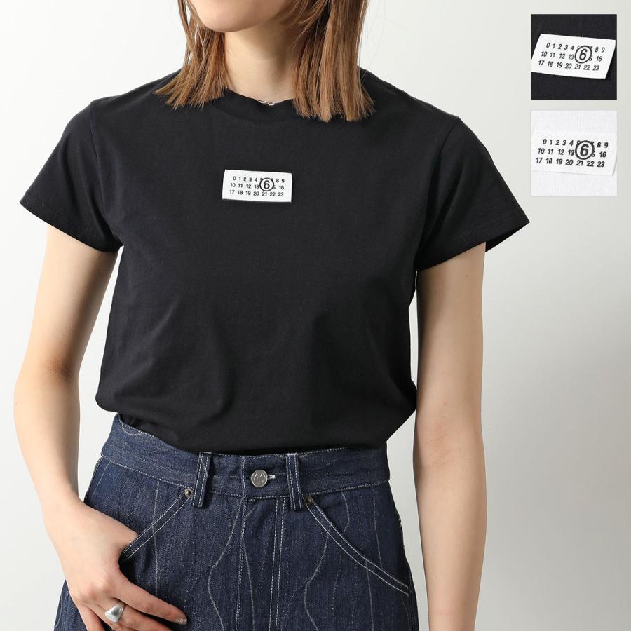 MM6 - エム エム シックス メゾン マルジェラ MM6 MAISON MARGIELA Tシャツ NUMERICロゴ クロップドTシャツ トップス クルーネック 半袖 S52GC0312 S24312 MM6 エムエムシックス メゾンマルジェラ Tシャツ S52GC0312 S24312