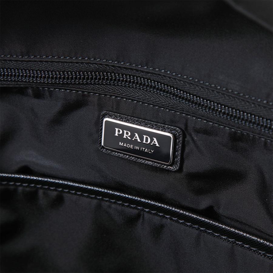 PRADA プラダ バックパック Re-Nylon リナイロン 2VZ104 OOO 2DMG メンズ サフィアーノレザー リュック 鞄 F0002/NERO｜s-musee｜11