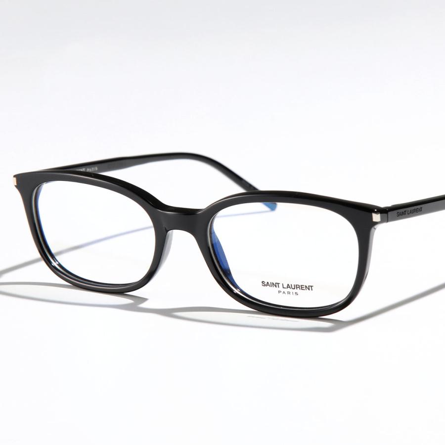 SAINT LAURENT 黒縁メガネ SAINT LAURENT サンローラン メガネ SL 297 レディース スクエア型