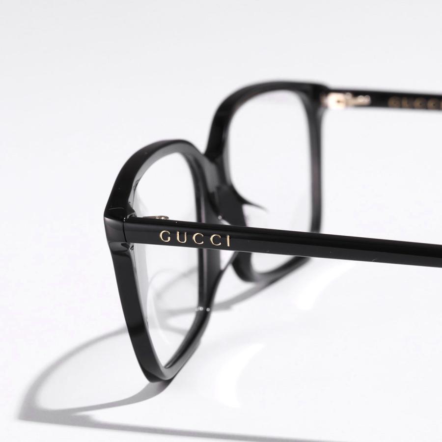 GUCCI（グッチ） メガネ GG0553OA レディース スクエア型 めがね 伊達