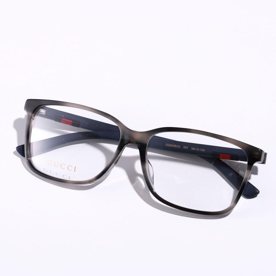 【新品未使用】GUCCI グッチ　伊達メガネ GUCCI（グッチ） メガネ GG0426OA メンズ スクエア型 めがね 伊達