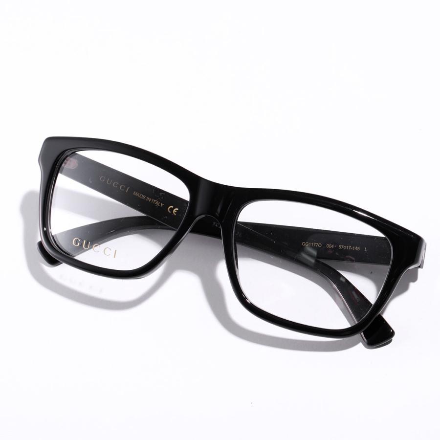 GUCCI（グッチ） メガネ GG1177O レディース ウェリントン型 ロゴ セル