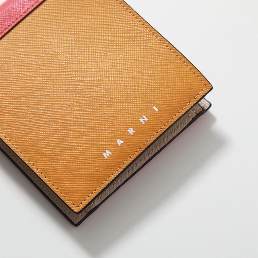 MARNI（マルニ） 二つ折り財布 PFMI0003L1 LV520 メンズ ミニ財布 バイ