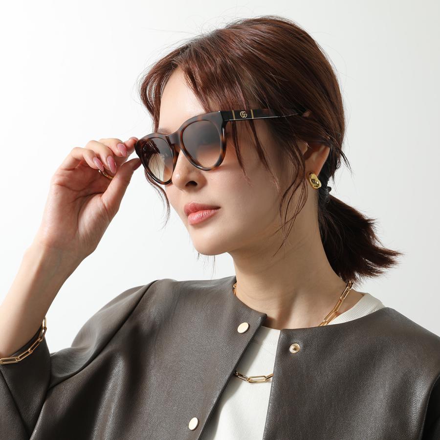 GUCCI（グッチ） サングラス GG0763S レディース ボストン型 眼鏡