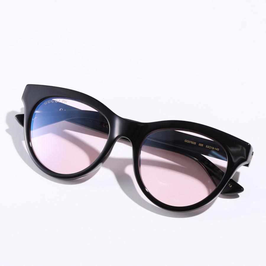 GUCCI（グッチ） サングラス GG0763S レディース ボストン型 眼鏡